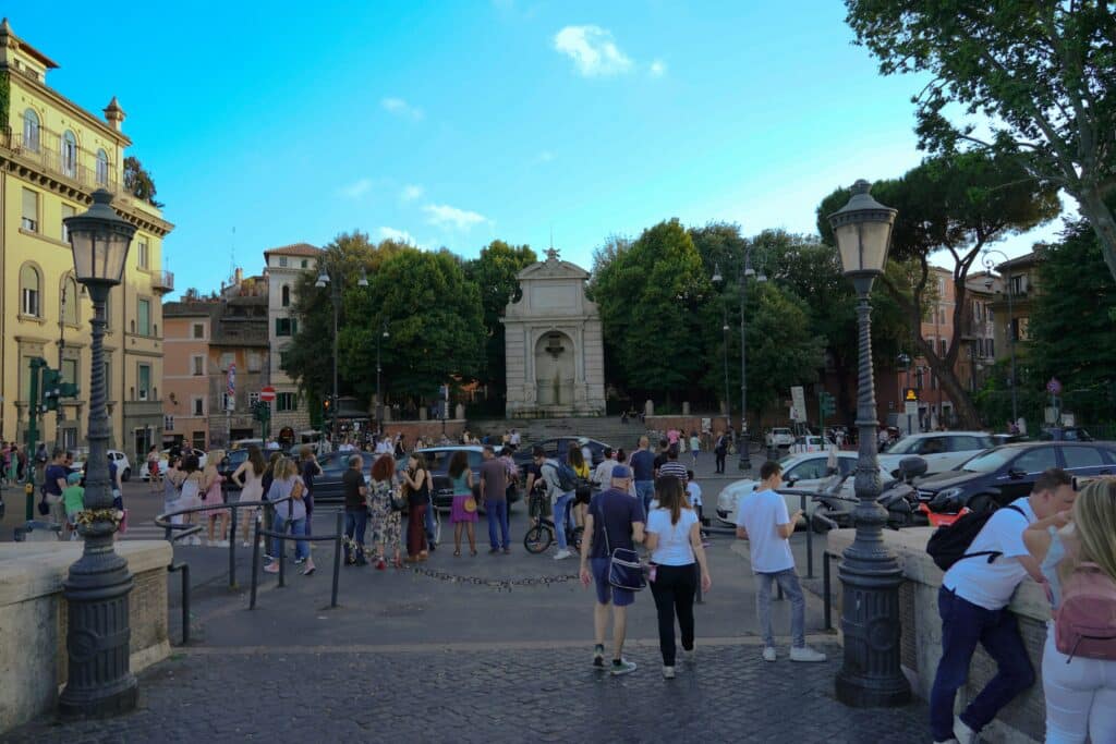 Plaza in Rome, Italy; Italy is set to raise its flat tax for high-net-worth individuals. 