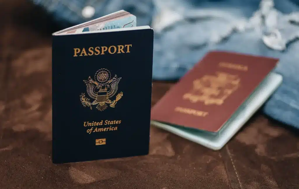 Wealthy Americans Are Pursuing Second Passports as a Hedge on Uncertainty 11 american passport and jamaican passport along with 2024 11 01 02 32 52 utc1
