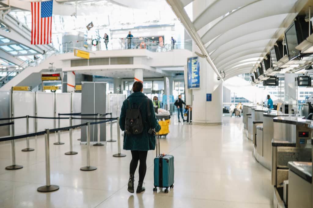 American airport