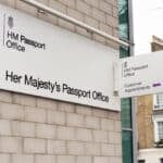 Her Majesty's Passport Office in London, a stop on the path to British citizenship for Americans